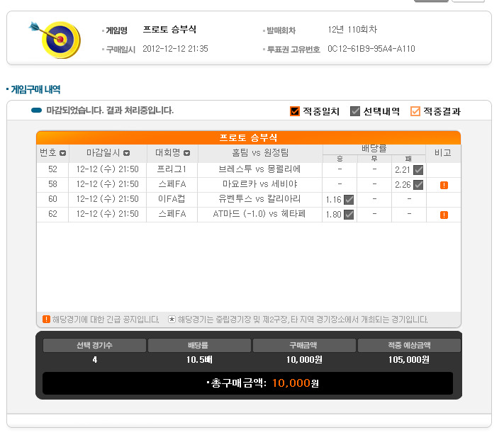 적중 이미지