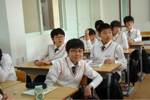 광양백운중학교 이미지