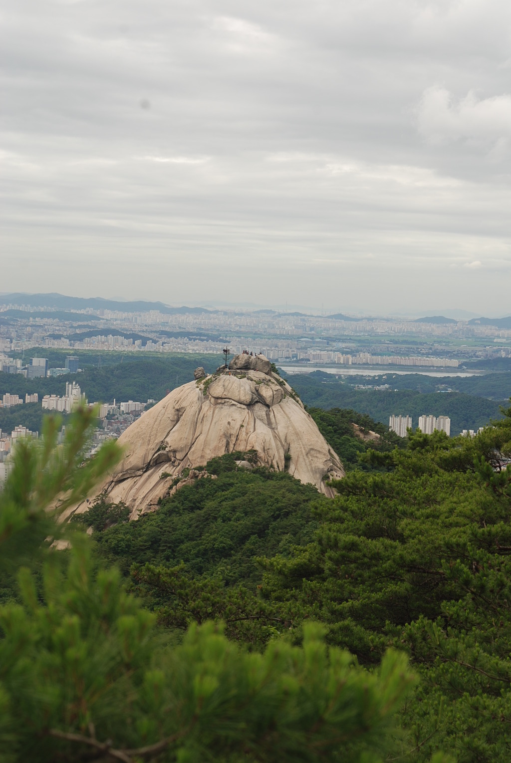 북한산 전경 이미지