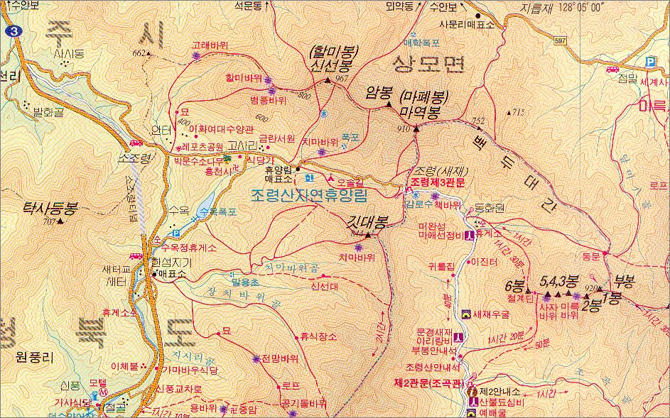 암릉 및 노송 이미지
