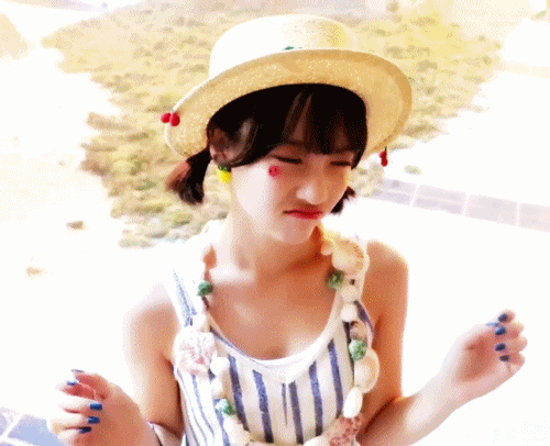 오마이걸 비니 움짤.gif | 인스티즈