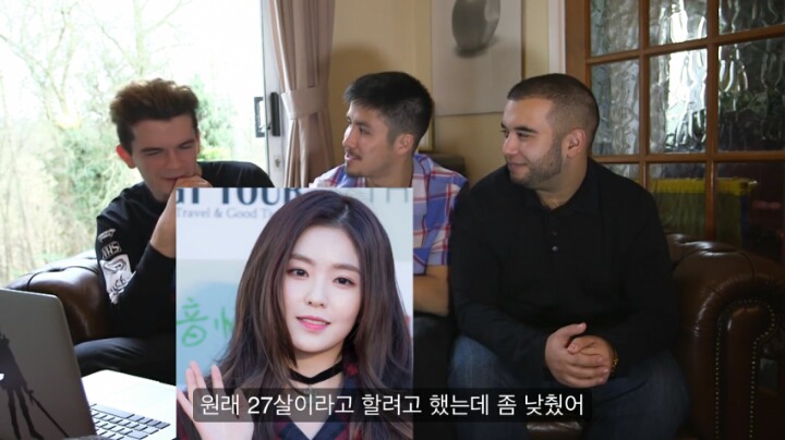 소진과 아이린 나이 평가하는 외국인 | 인스티즈