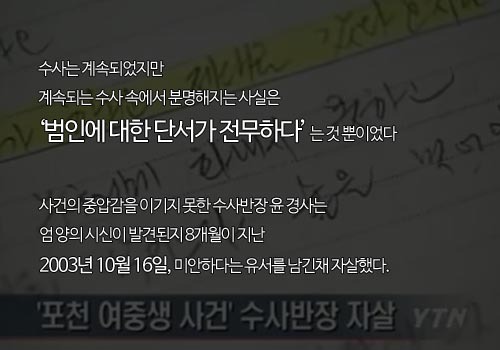 [영구미제사건File] 경기도 포천 여중생 실종사건 (2003) | 인스티즈