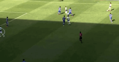 부상 후유증 따위 없었던 이재성 복귀전 하이라이트.gif (데이터주의) | 인스티즈