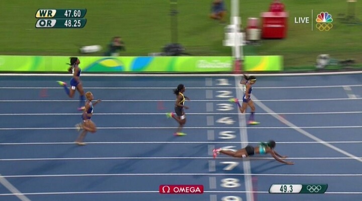 리우올림픽 여자 400m 피니쉬 장면 | 인스티즈