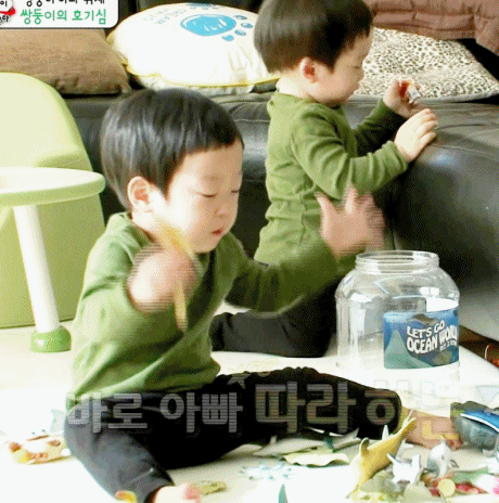  서준이가 표현하는 동물 친구들ㅋㅋㅋㅋㅋ .GIF | 인스티즈