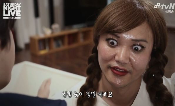 [SNL코리아] 김민교 애나벨 ㅋㅋㅋㅋㅋㅋㅋㅋ | 인스티즈