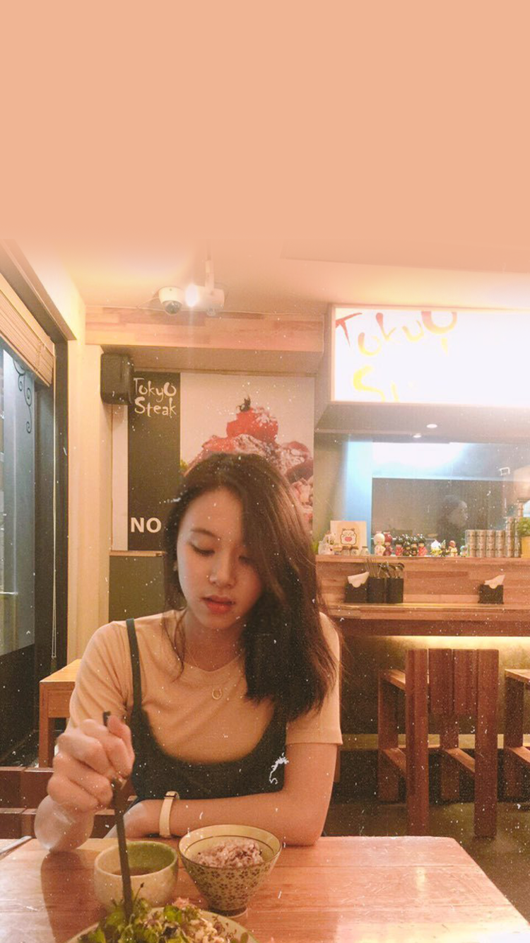 트와이스 채영 폰 배경화면 & 잠금화면. png | 인스티즈