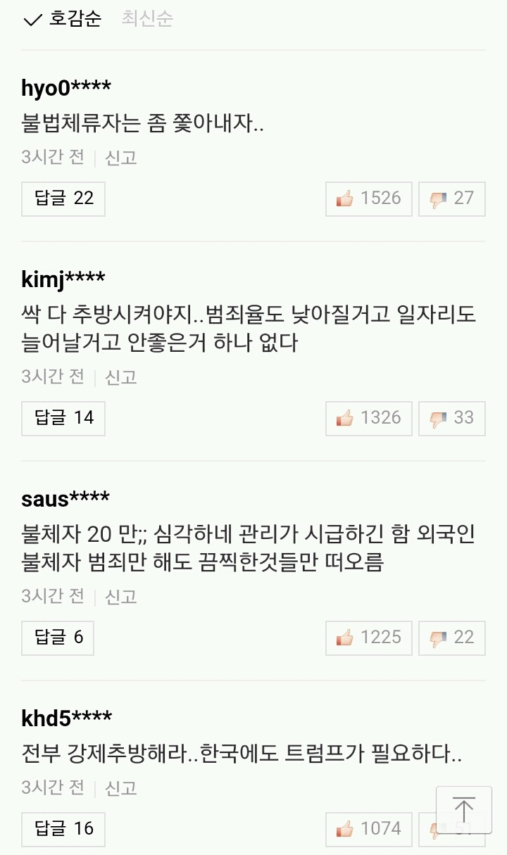 외국인 불법체류 20만…저소득층 일자리가 사라진다 | 인스티즈