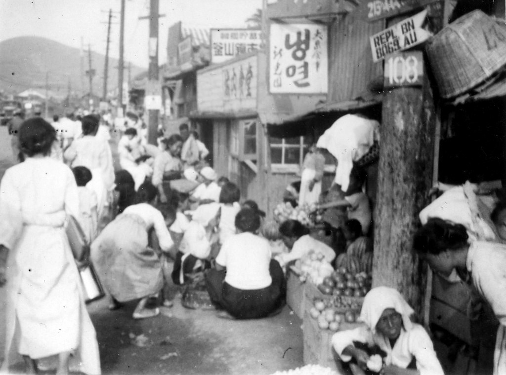 부산진시장 이미지