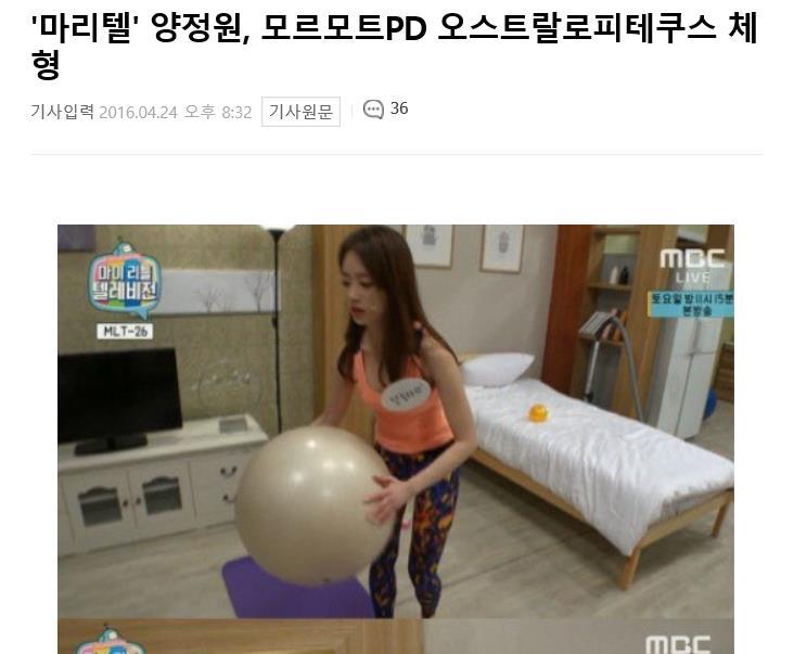 양정원 기사 댓글창 | 인스티즈