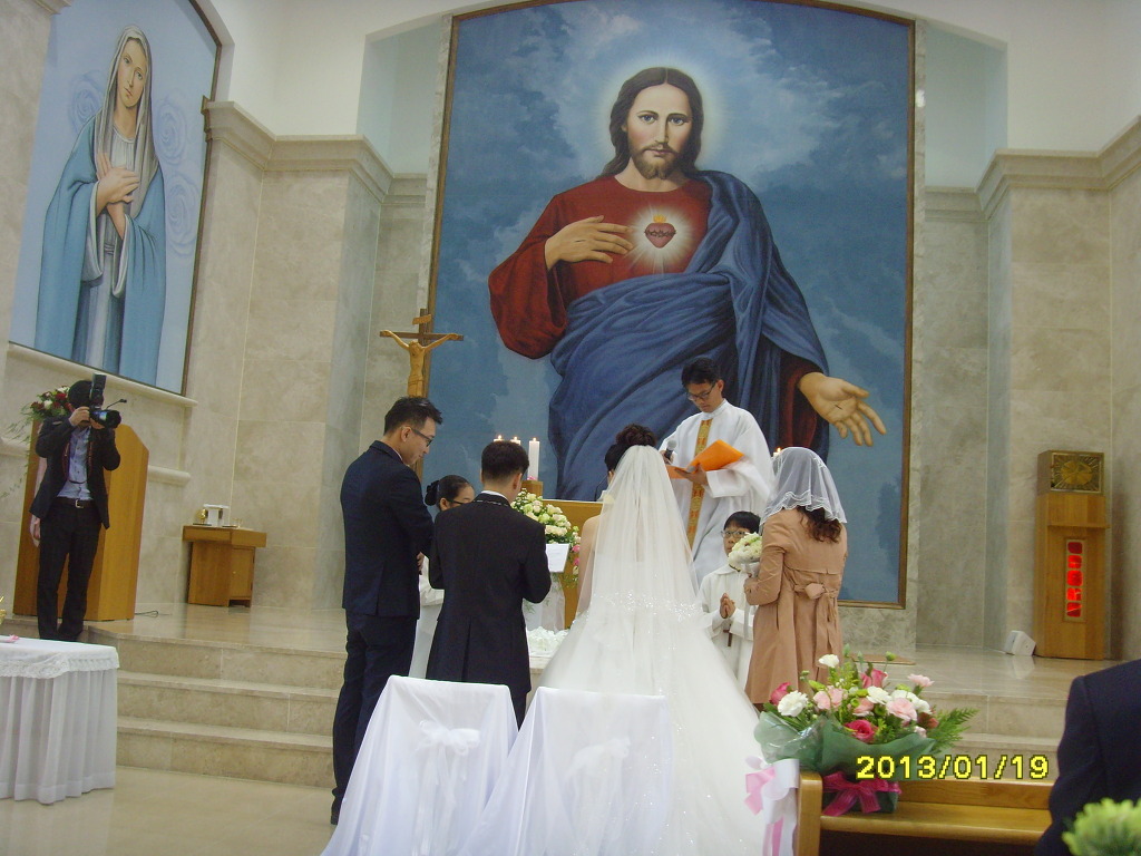 2014년10월18일 태승 結婚 祝賀 5 - ♠♠ 종합앨범 - 만수1동성당 만수1동성당
