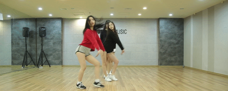 동선 예쁜게 뭐지 싶을때 보면 좋은 여돌 안무들.gif | 인스티즈