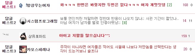 연인사이 성희롱하고 섹드립이라 하는 이상한 사람 | 인스티즈