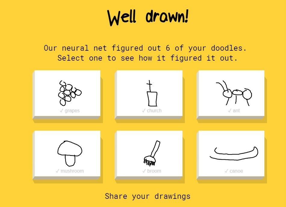 구글AI가 그림 그리는거 맞히는 게임.web | 인스티즈