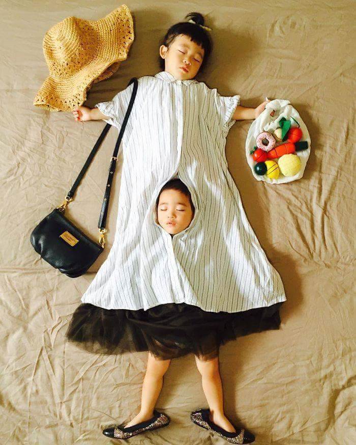 아이들이 자는 동안 엄마가 한 일 ~ | 인스티즈