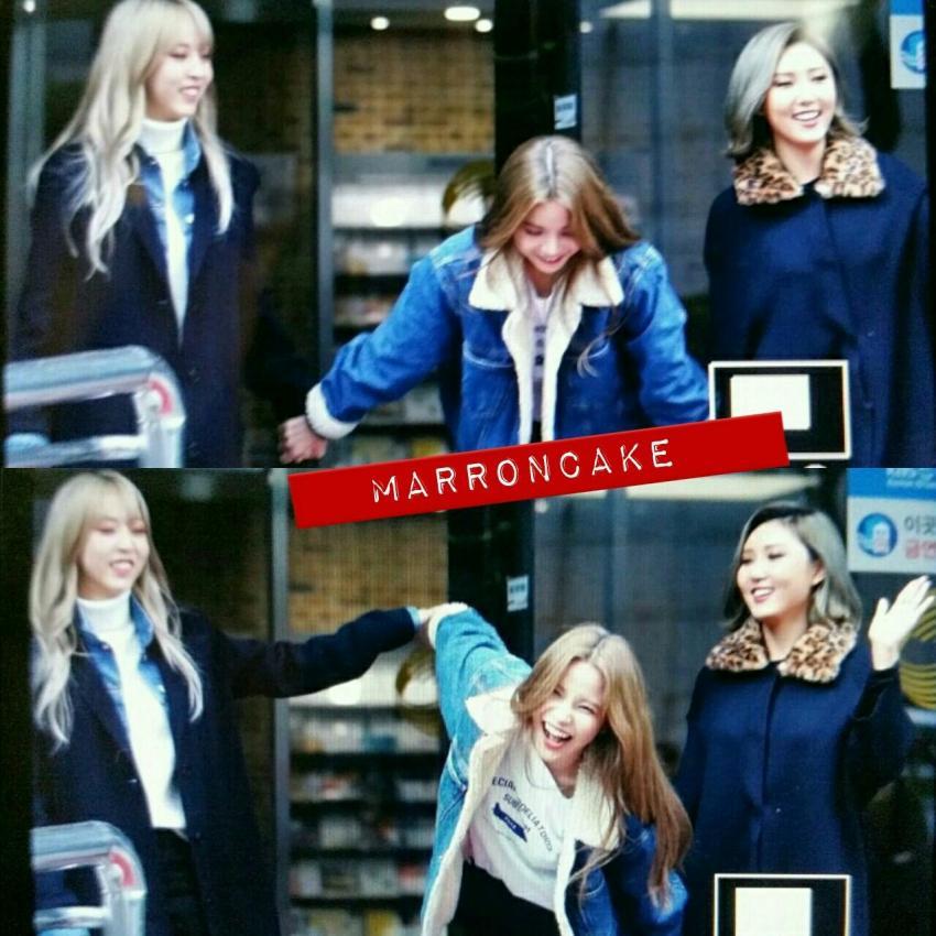 오늘자 마마무 불후의명곡 출근길 | 인스티즈