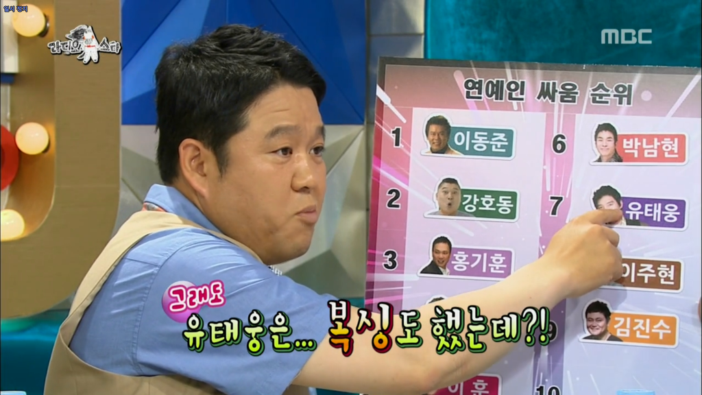 라스에서 이동준이 정한 싸움서열.JPG (+전설의 똥X쇼ㅋㅋㅋㅋㅋㅋ) | 인스티즈