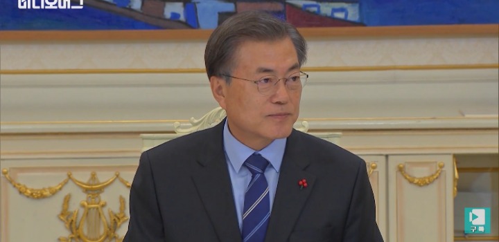문재인 대통령 JSA장병 및 이국종 교수 초청 영상 | 인스티즈