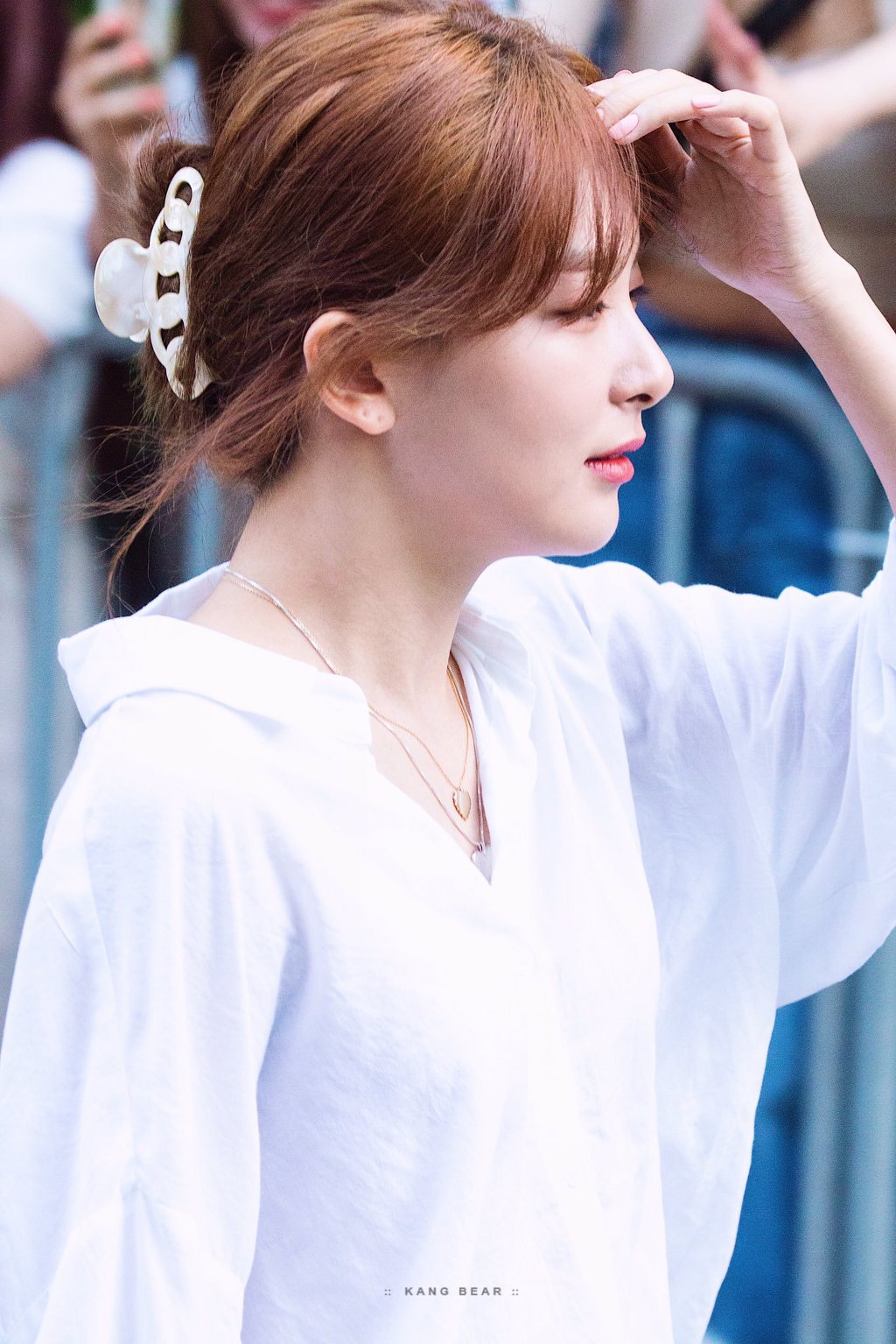 묶은 머리가 잘어울리는 슬기.jpgif | 인스티즈