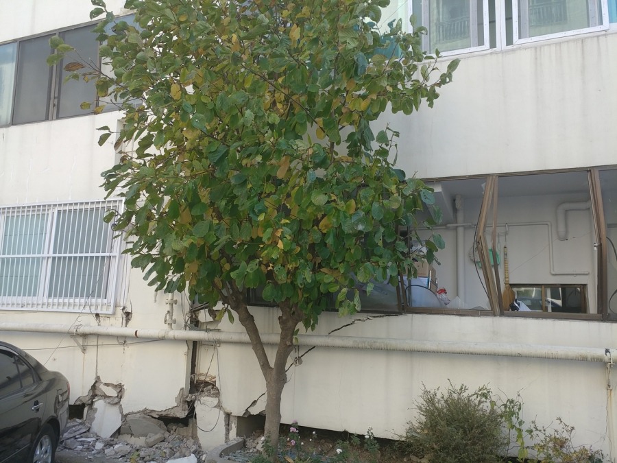 포항 아파트 지진 피해.jpg | 인스티즈