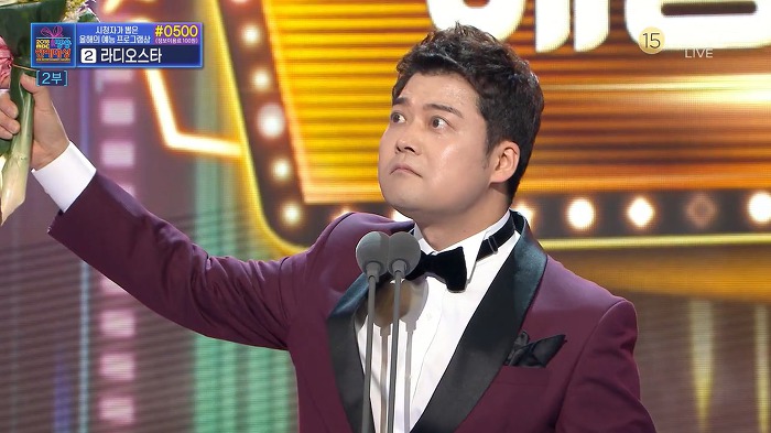 올해의 예능인상 받은 무큐리 JPG | 인스티즈