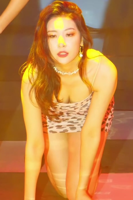 호피원피스 입은 선미 | 인스티즈