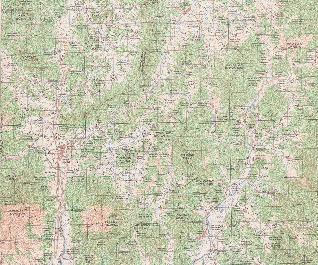 1950년경 우리나라 각 지역 지도.jpg | 인스티즈