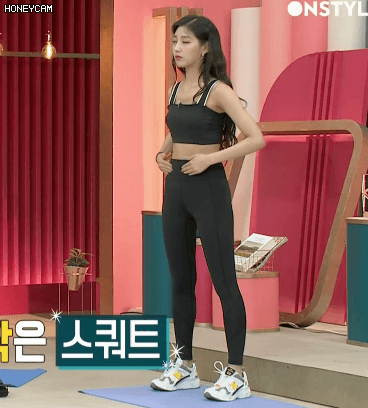 러블리즈 정예인 레깅스 필라테스 | 인스티즈