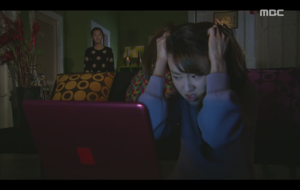 [하이킥3] 지나고 교가를 만들다 창작의 고통을 느끼는 하선과 윤건ㅋㅋㅋ.jpg | 인스티즈