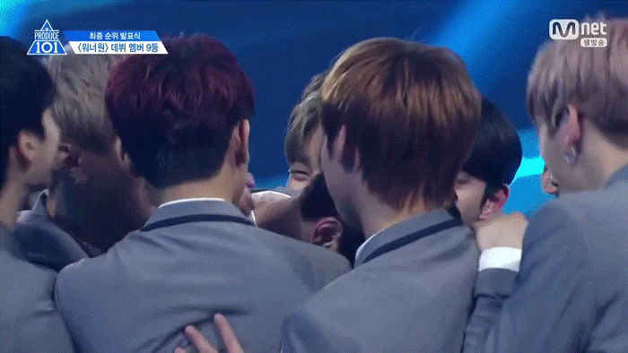 프로듀스101 시즌2 워너원 데뷔멤버가 확정되던 순간.gif | 인스티즈