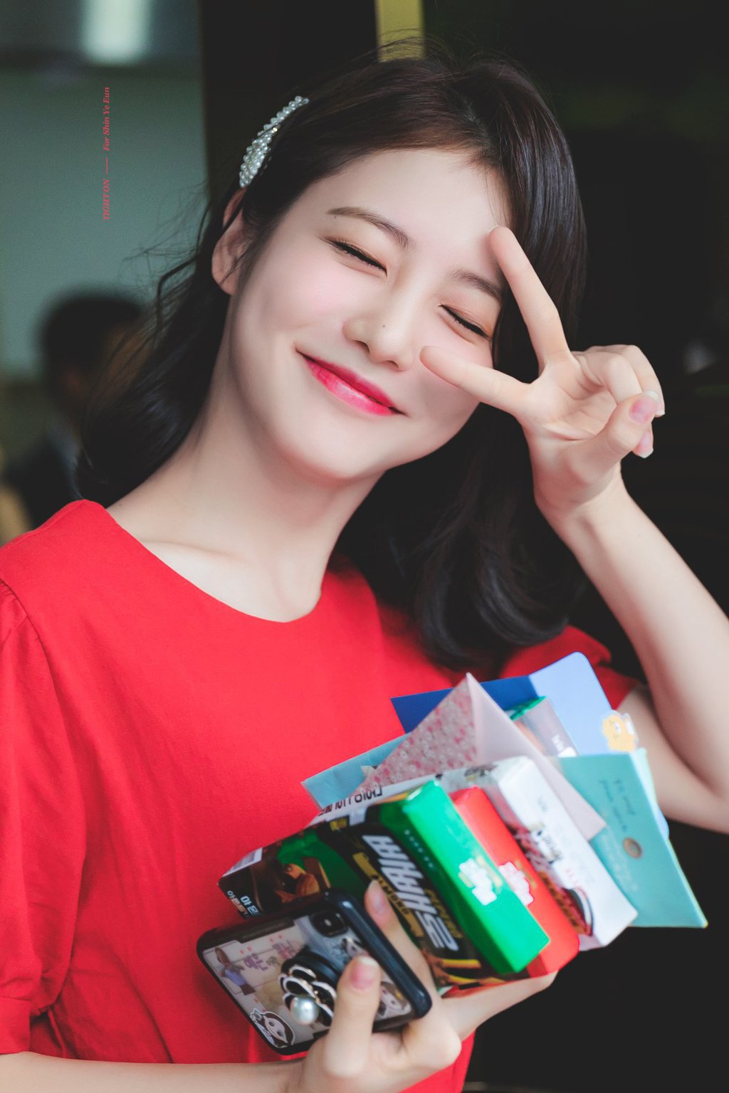 코에 쇼콜라 있는 신예은~♥ | 인스티즈