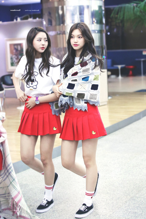 그룹 내 최장신 두 멤버 jpgif (아이오아이) | 인스티즈