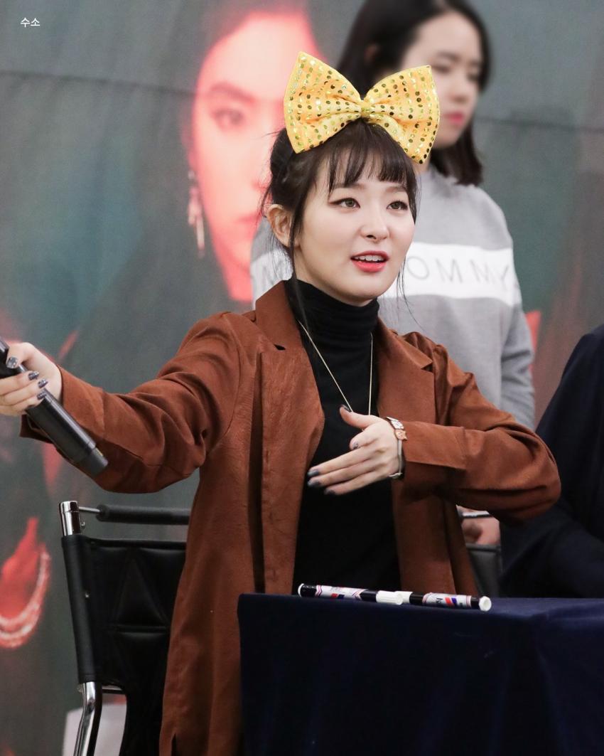 레드벨벳 영등포 타임스퀘어 팬사인회 2 | 인스티즈