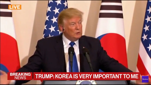 문재인 대통령과 트럼프의 공동기자회견.jpg | 인스티즈