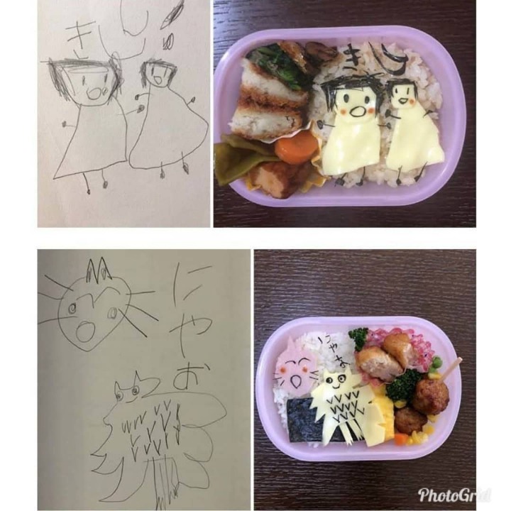 딸이 그린 그림을 본 아빠 | 인스티즈