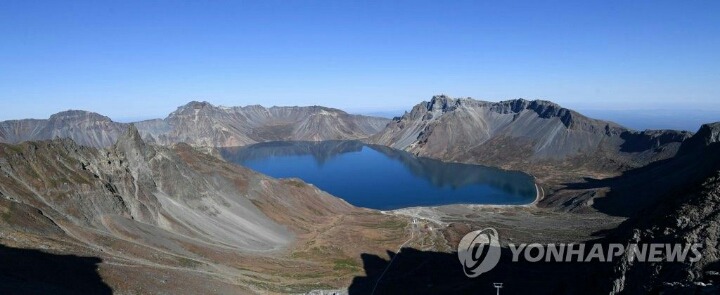 오늘자 백두산 천지 풍경 | 인스티즈
