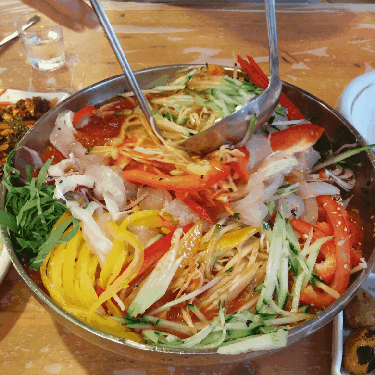 이냉치냉! 신선하고 시원한 물회 gifjpg | 인스티즈