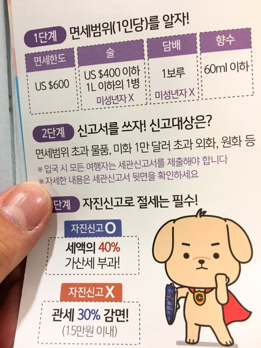 면세범위를 초과해도 자진신고를 하면 안되는 이유 | 인스티즈