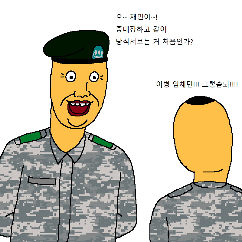 중대장이 실망하는 만화 | 인스티즈