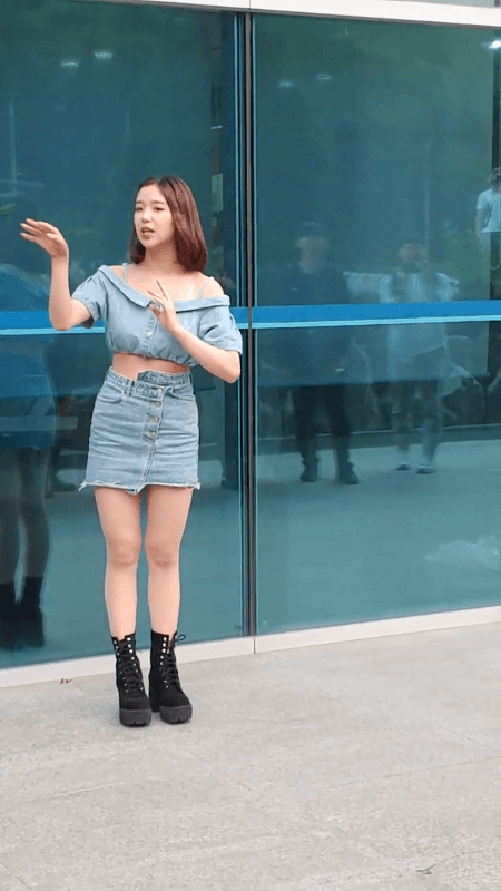 버스터즈 채연 GIF | 인스티즈