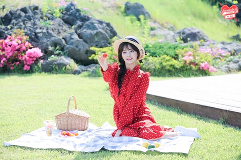 약속회 공연끝나구 만남대기중에 프로미스 나인 이나경 | 인스티즈