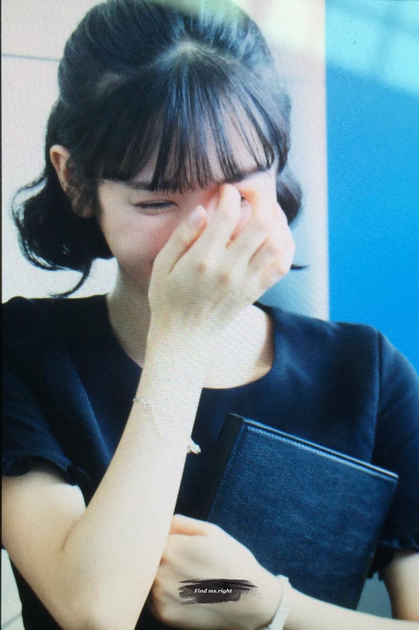 단발이 아직은 부끄러운 우주소녀 보나.gif | 인스티즈