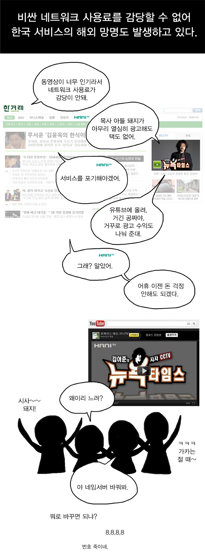 한국의 포털은 어떻게 찌그러들었나?.Manhwa | 인스티즈