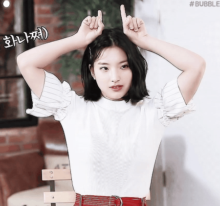 프로미스나인 이새롬.gif | 인스티즈